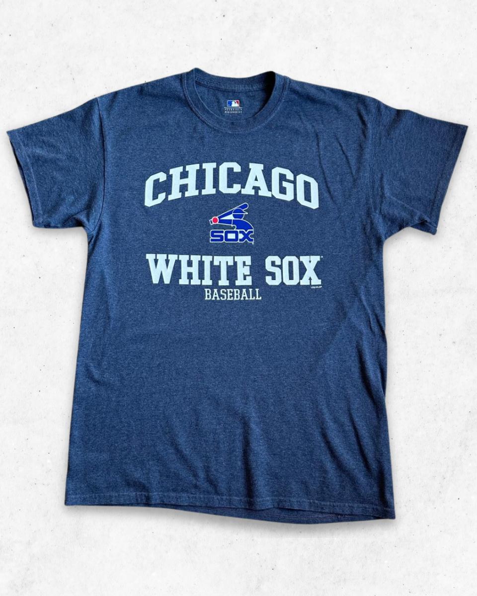 Camiseta MLB Chicago White Sox Gris Plomo L
