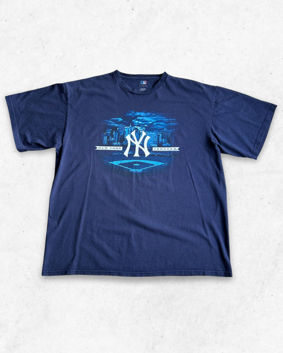 Camiseta MLB New York Yankees Azul Marino XL