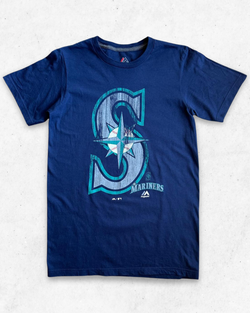 Camiseta MLB Seattle Mariners Azul Marino S