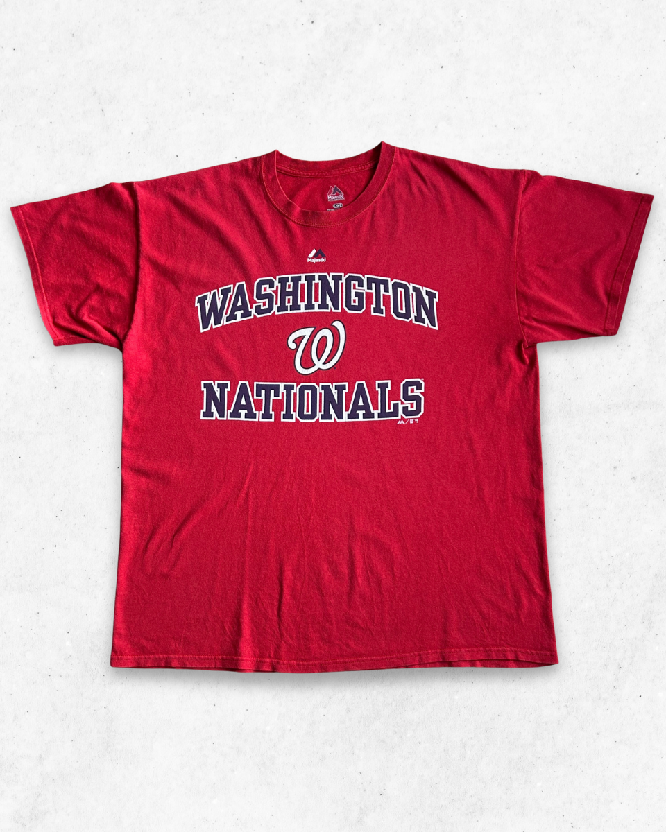 Camiseta MLB Washington Nationals Rojo L