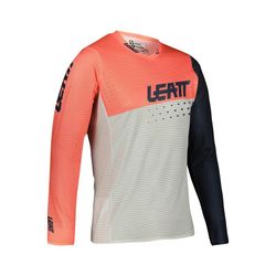 Camiseta Mtb Infantil  Leatt Gravity 4.0 Jr Coral