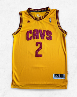 Camiseta NBA Adidas Cleveland Cavaliers 2 Kyrie Irving Amarillo L