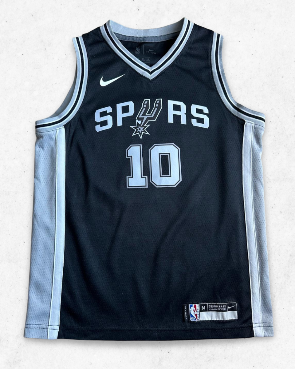Camiseta NBA Nike San Antonio Spurs Niños Negro M
