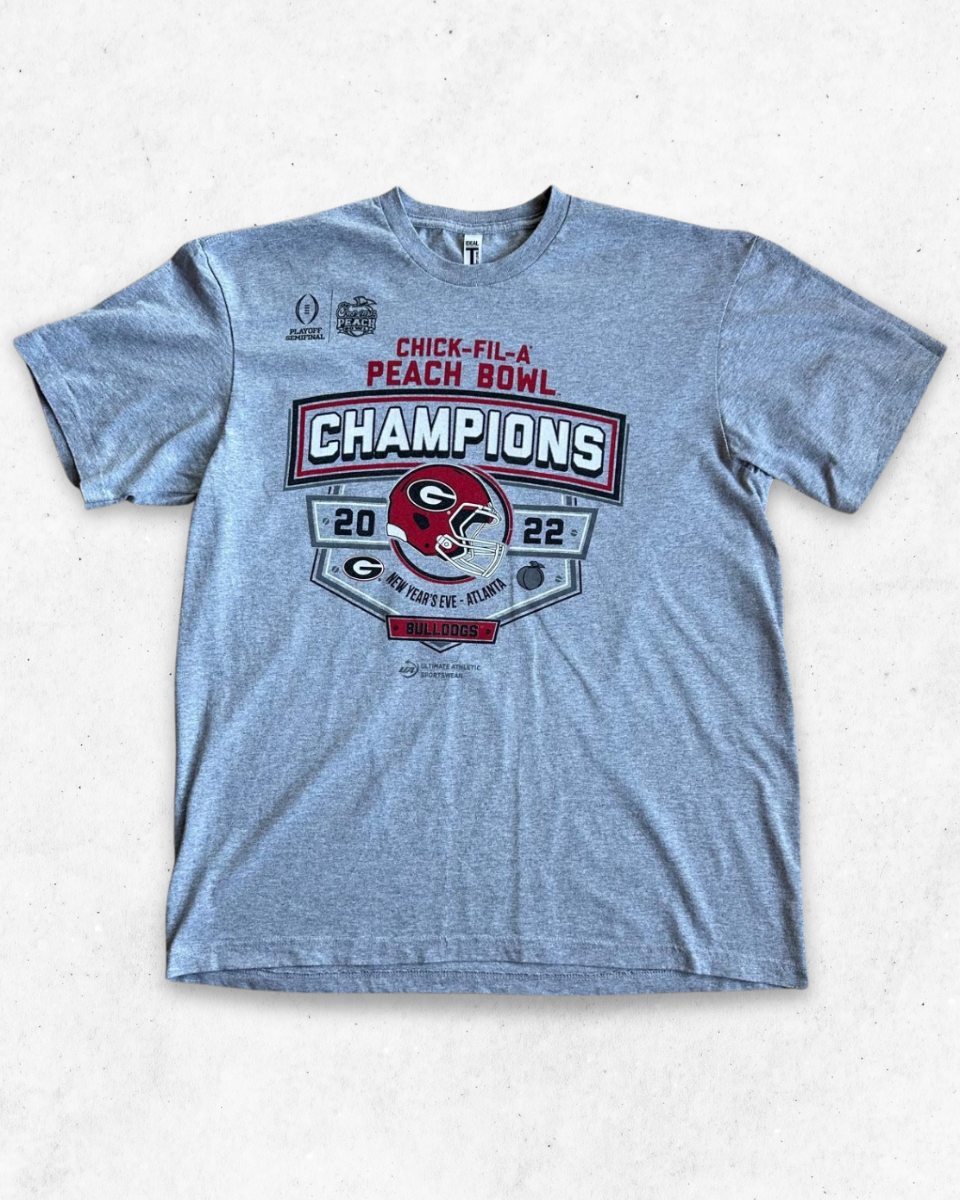 Camiseta NFL Georgia Bulldogs Gris L