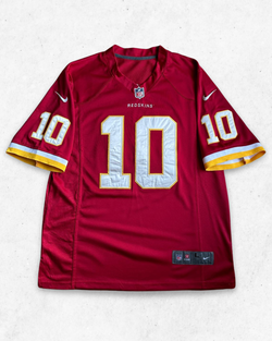 Camiseta NFL Nike Washington Redskins 10 Robert Griffin III Burdeos L
