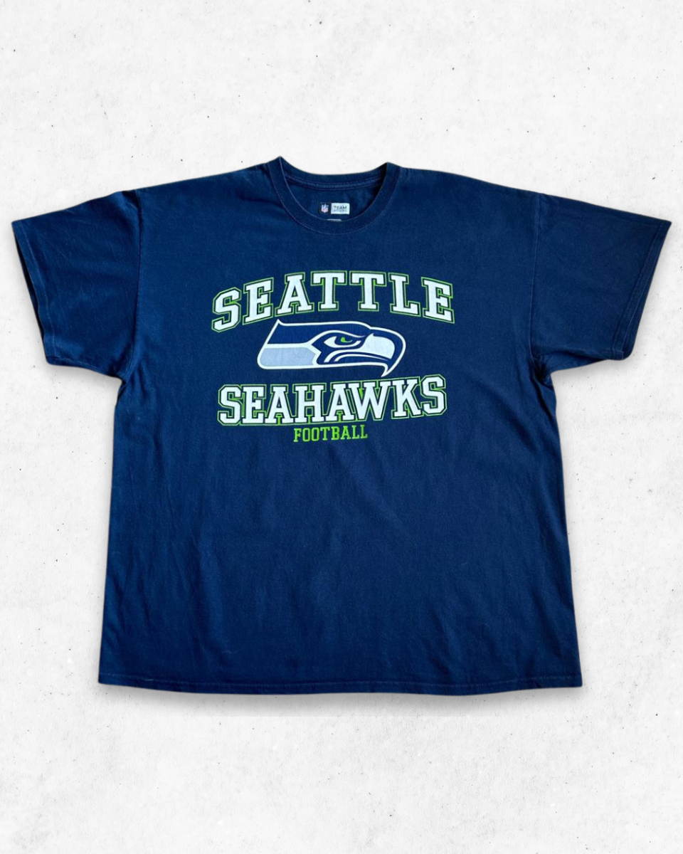 Camiseta NFL Seattle Seahawks Azul Marino XL