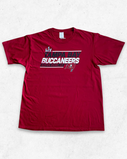 Camiseta NFL Tampa Bay Buccaneers Super Bowl Rojo L