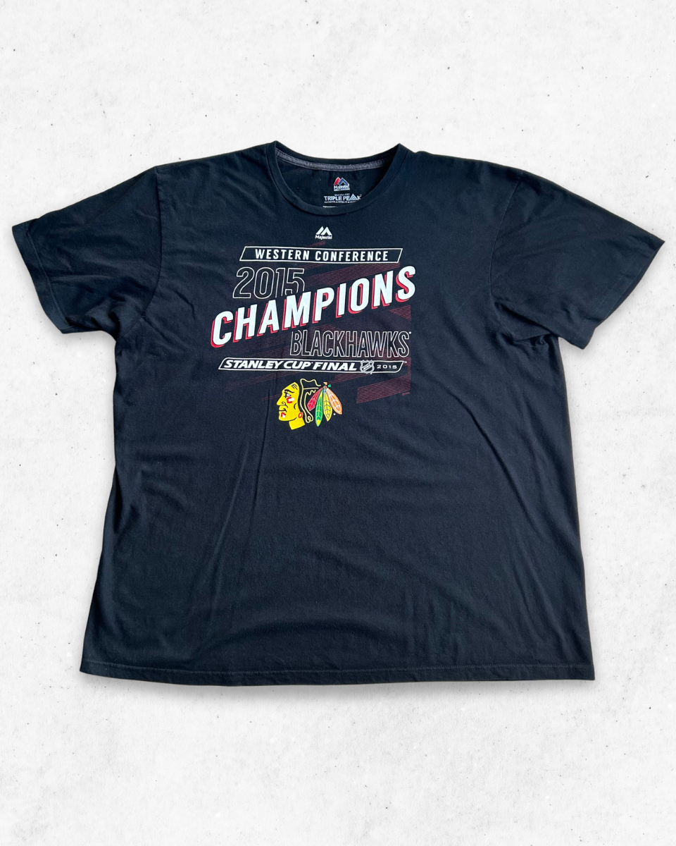 Camiseta NHL Chicago Blackhawks Negro XXL