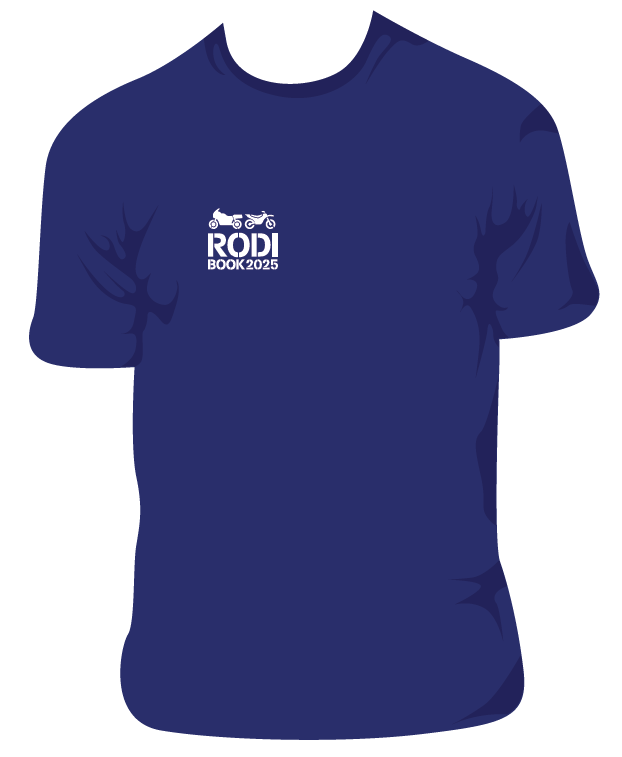 CAMISETA OFICIAL RODIBOOK 2025