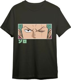 Camiseta One Piece Zoro Eyes Negro T