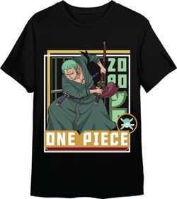 Camiseta One Piece Zoro Negro T