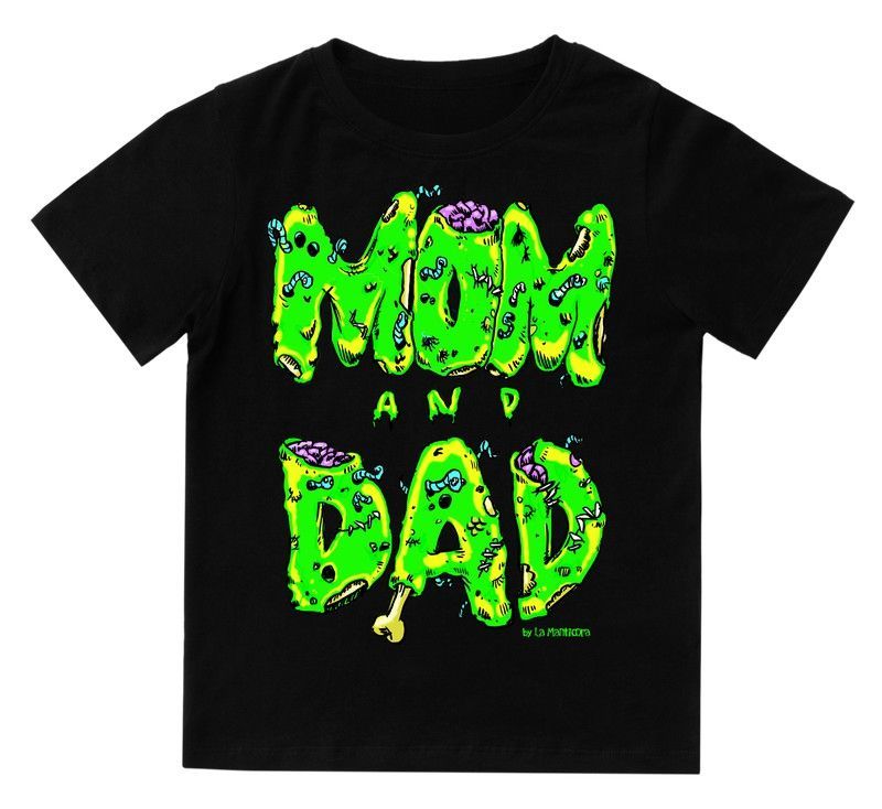 Camiseta para niño Mom Dad