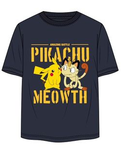 CAMISETA POKÉMON BLACK MEOWTH