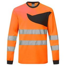Camiseta PW2 Hi-Vis, de alta visibilidad, manga larga