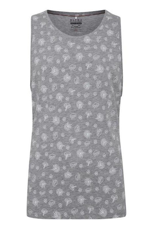 Camiseta sin mangas con dibujos medusas Blend Of America Stone Mix