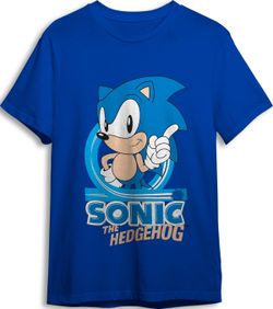 Camiseta Sonic Azul T