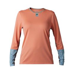 Camiseta Técnica Fox de Manga Larga Defend para Mujer – Resistencia y Rendimiento en MTB