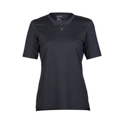 🖤 Camiseta Técnica Fox Defend para Mujer – Rendimiento y Resistencia para MTB Negra