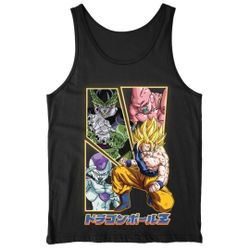 Camiseta Tirantes Dbz Villains/Goku Negro T