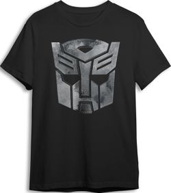 Camiseta Transformers Logo Negro T