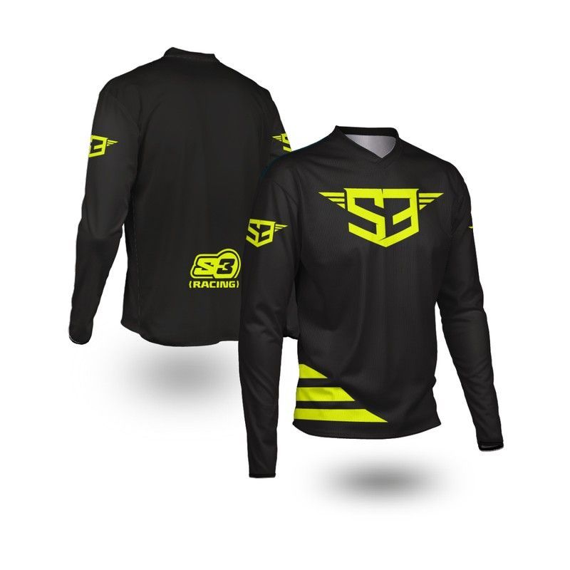 Camiseta Trial Colors S3 Parts Amarilla AN-BY1 M