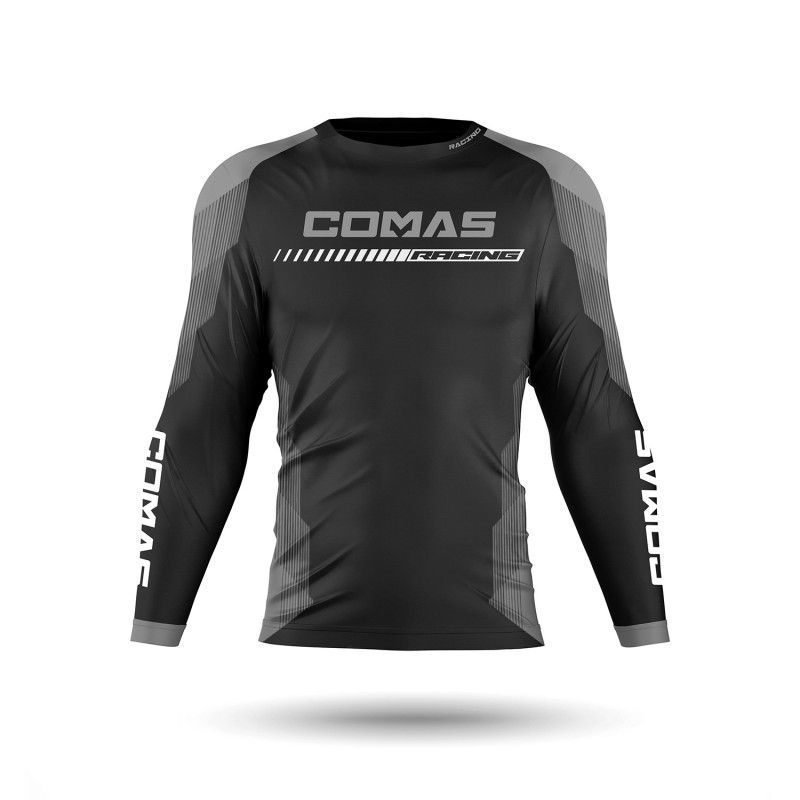 Camiseta Trial Comas Race Series Negra CM25-COJERSEYBK