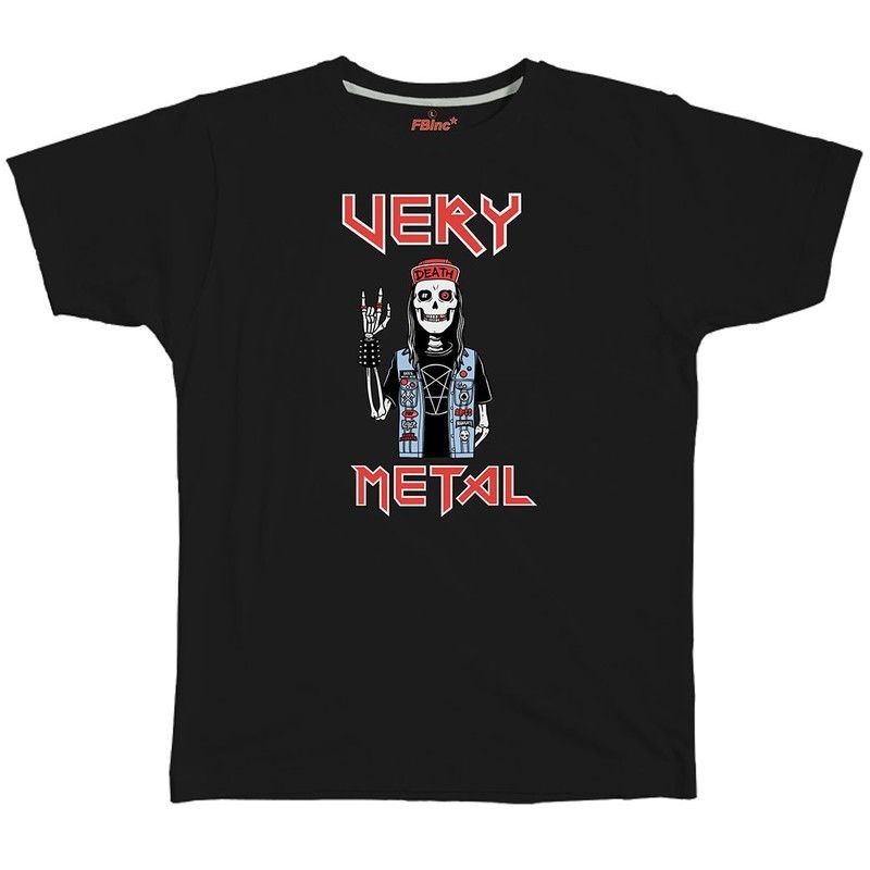 Camiseta very metal