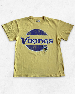 Camiseta Vintage NFL Minnesota Vikings Amarillo M