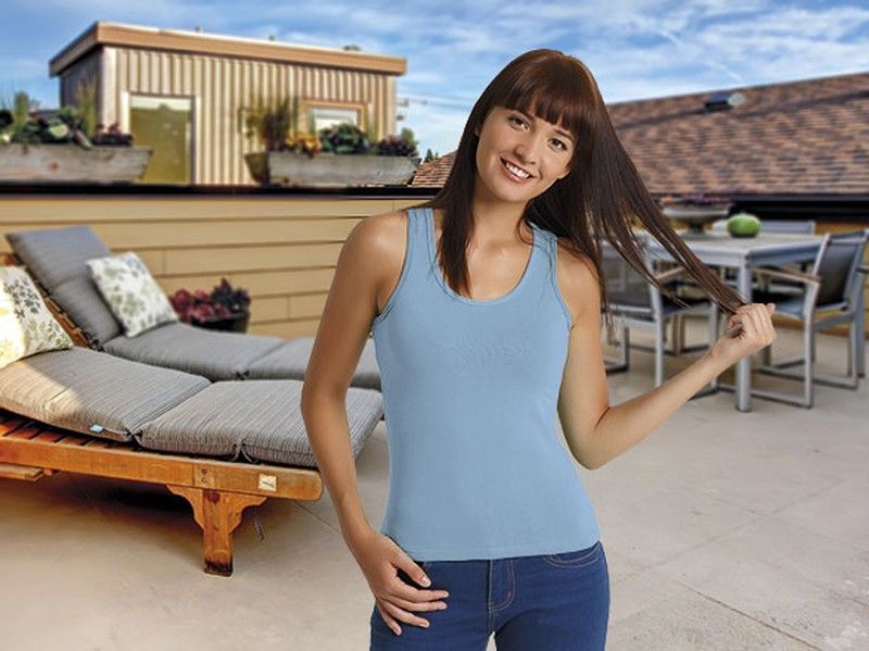 Camisetas de mujer de tirantes cuello redondo AMANDA