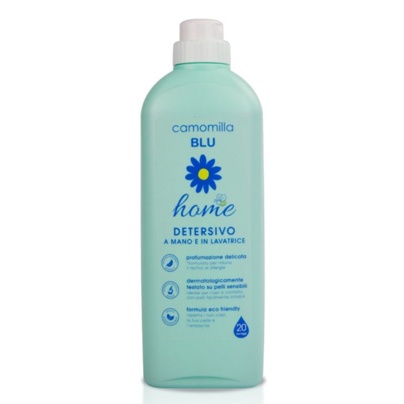 Camomilla Blu Detergente para ropa a mano y en lavadora 1L