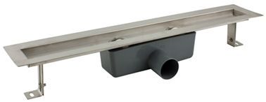 CANALETA PARA DUCHA DE 80CM. SIN REJILLA