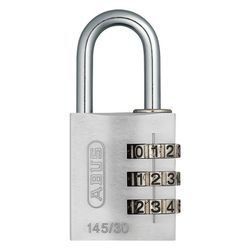 Candado combinaciÇün ABUS 145 Candado Combinacion Alum.30 Mm.Plata