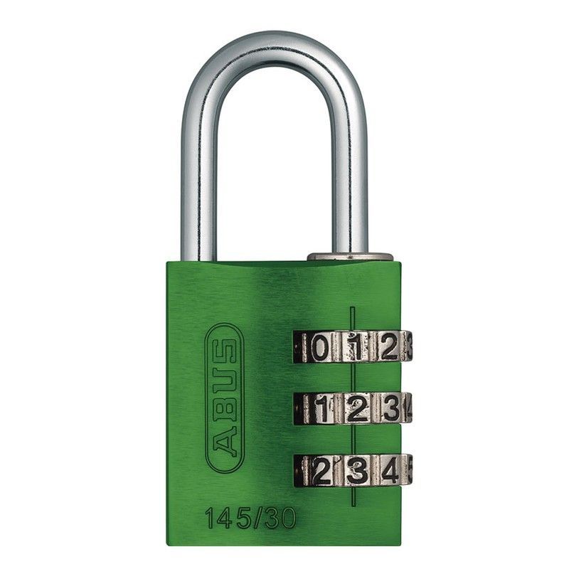 Candado combinaciÇün ABUS 145 Candado Combinacion Alum.30 Mm.Verde
