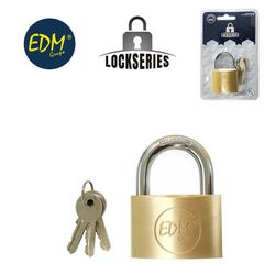 Candado laton arco normal 40x23mm blister