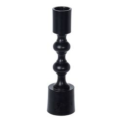 Candelabro Vertical 16cm Negro