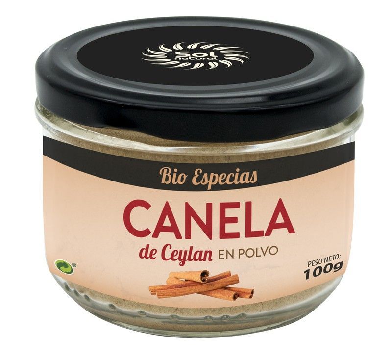 Canela De Ceylan En Polvo Bio 100 G