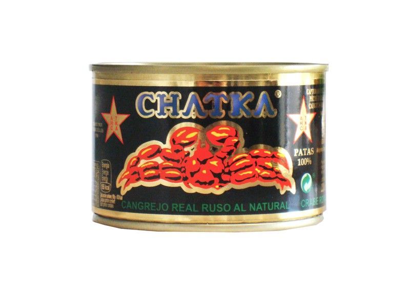 Cangrejo real ruso 100% patas 185 g Chatka