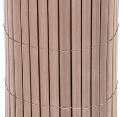 Cañizo PVC doble cara marron