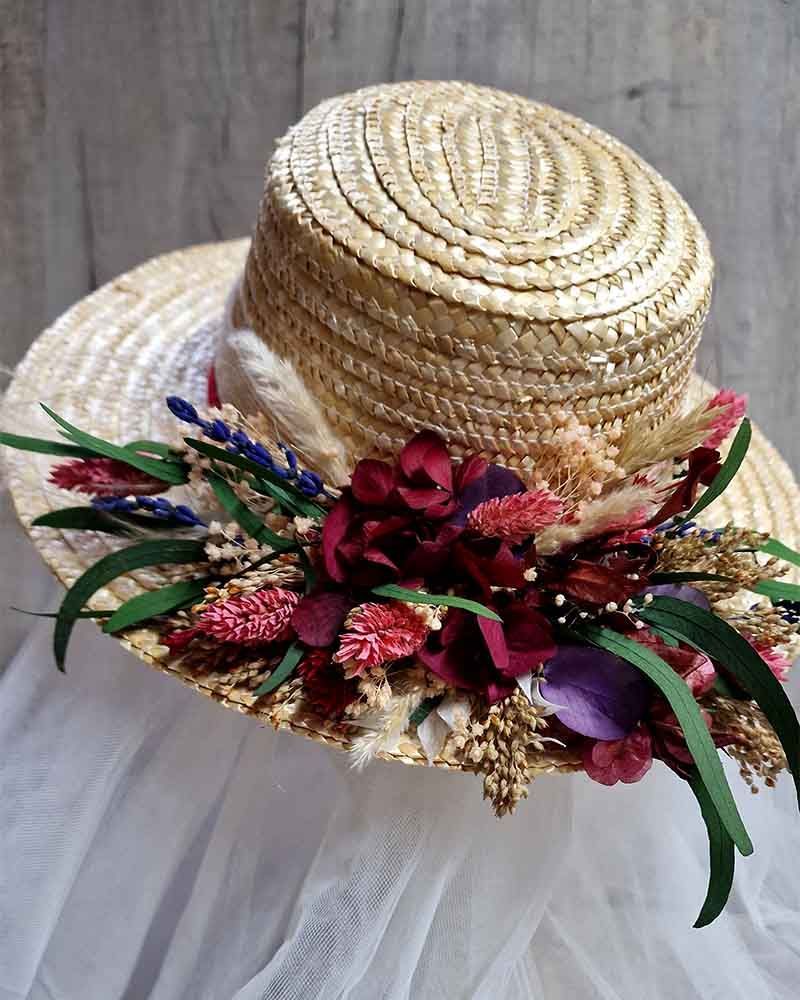 Canotier con Eucaliptus