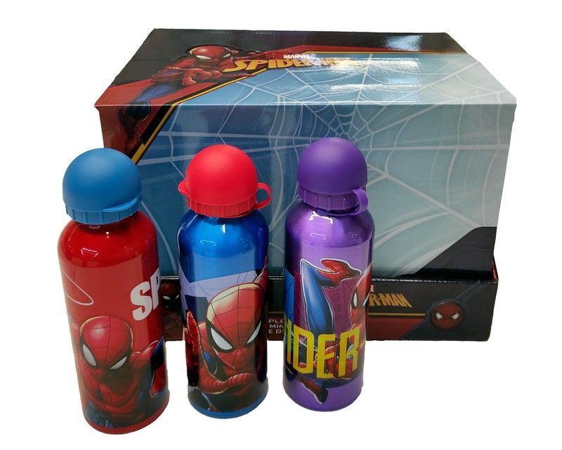 Cantimplora Aluminio Spiderman