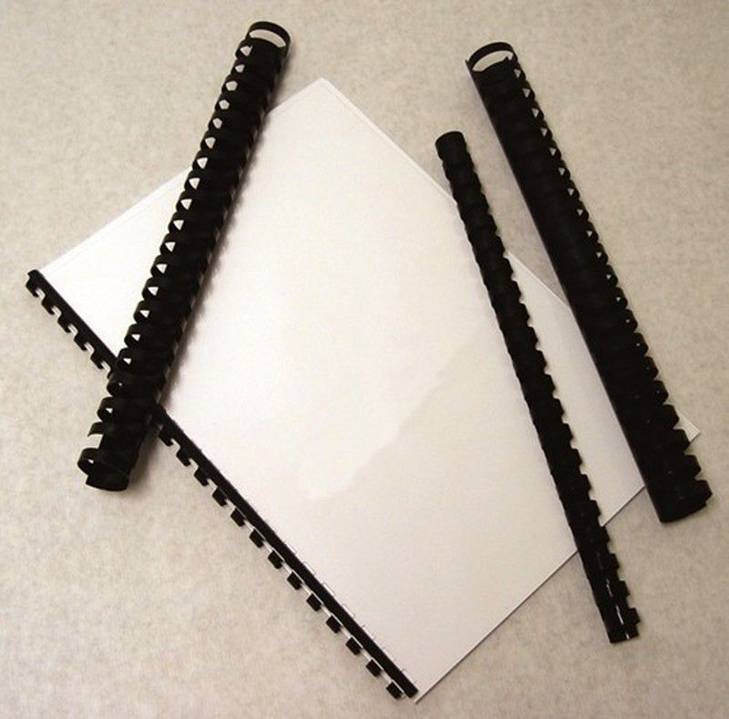 Canutillos de plástico para encuadernar