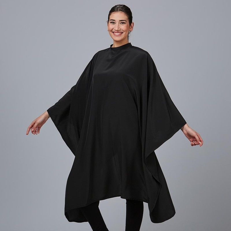 Capa peluquería negro