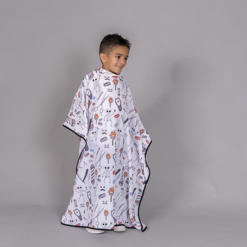 Capas peluquería infantil estampadas