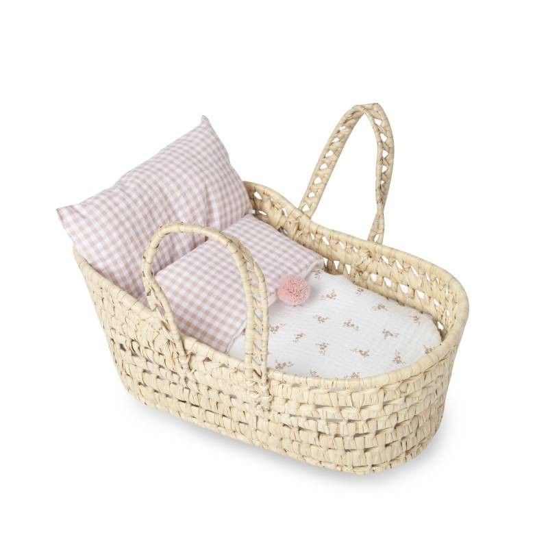 CAPAZO DE PALMA DE FLORES Y VICHY PEQ