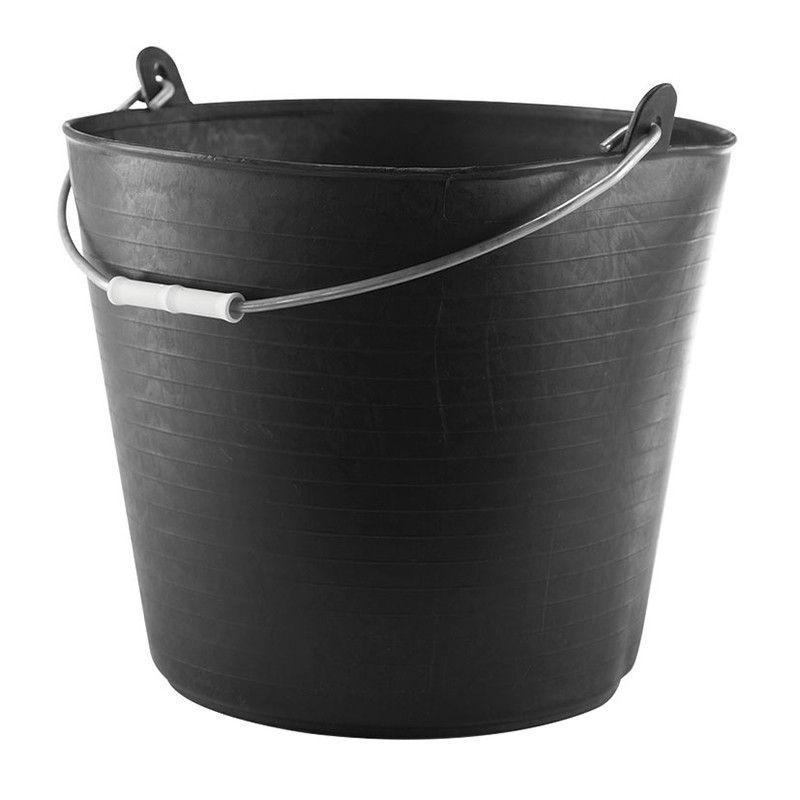 Capazos de plástico con asas metálicas 26 L