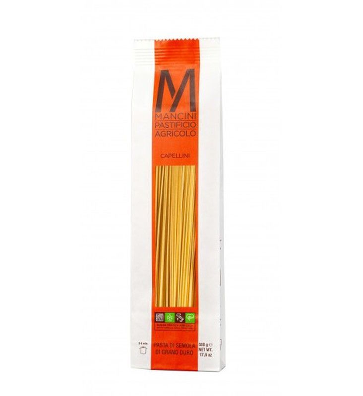 Capellini pasta mancini 500 grs