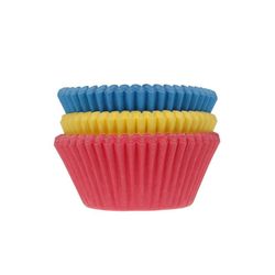 Cápsula cupcake colores primarios 75 uds house of marie