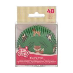Cápsula cupcake forest animals 48 uds funcakes