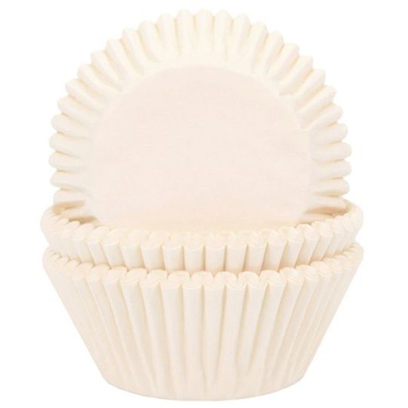 Cápsula cupcake ivory 50 uds house of marie