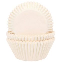 Cápsula cupcake ivory 50 uds house of marie